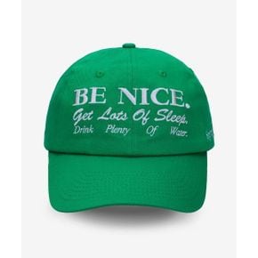 BE NICE 자수 볼캡 - 그린 ACAW2346VE 117324668