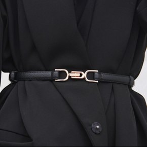 투버클 조절식 장식 스커트 정장 심플 핀 벨트 스웨터 조임 한국판 슬립 여 허리