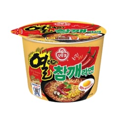 오뚜기 열려라참깨라면 큰컵 컵라면 110g x 7개