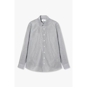 LARDINI 스트라이프 워시드 셔츠 1915303003000