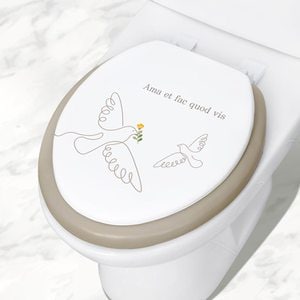 니드코 아모르 소프트 변기커버 O형 중형 욕실인테리어 변기시트