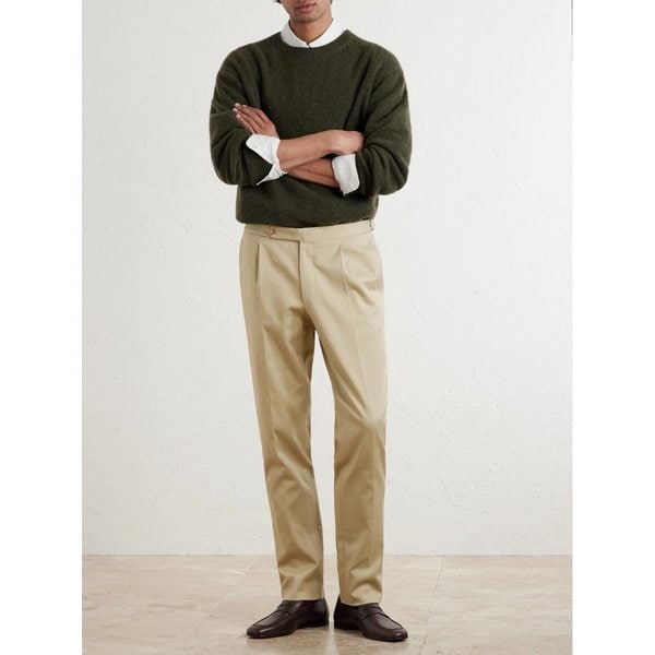 드 페트릴로 스트레이트 코튼 블렌드 트윌 팬츠 46376663163094090