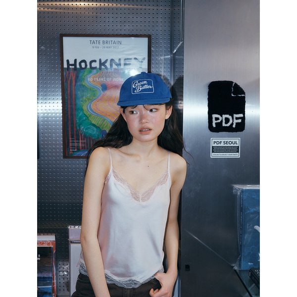 Silky Lace Camisole (Peach)