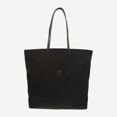 [해외배송] 더로우 로고 패치 포켓 캔버스 토트백 W2115M W012BBLCS