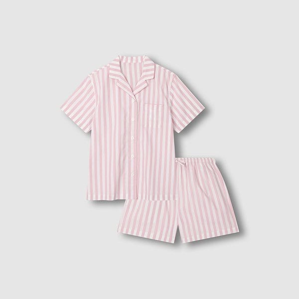 여 60수 코튼 3부 파자마 세트 J216201064065