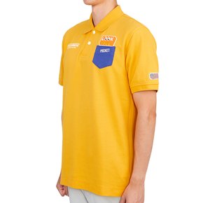 골프웨어 남성 반팔티셔츠 HCM 2A AP05 YELLOW