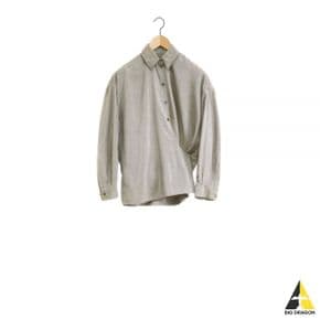 르메르 24SS STRAIGHT COLLAR TWISTED SHIRT (SH1032 LF208 885) (스트레이트 칼라 트위