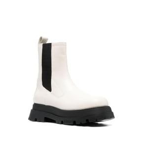 Ankle Boots ASH Boots White White ELITE03COMBOCMUSTANGTOFU