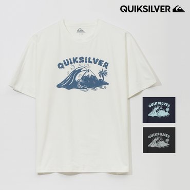퀵실버 남성 반팔 래쉬가드 QUIK BUBBLE RASH TEE (QF31RE003)