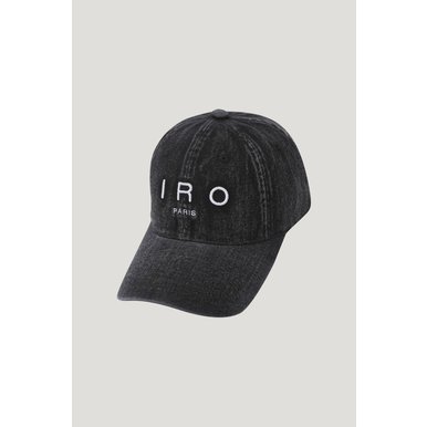 IRO[이로]TROYES IRO LOGO 데님 볼캡 IXRAX24701BKL