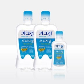 가그린 오리지널 750ml x2개+100ml x1개 /구강청결제 가글