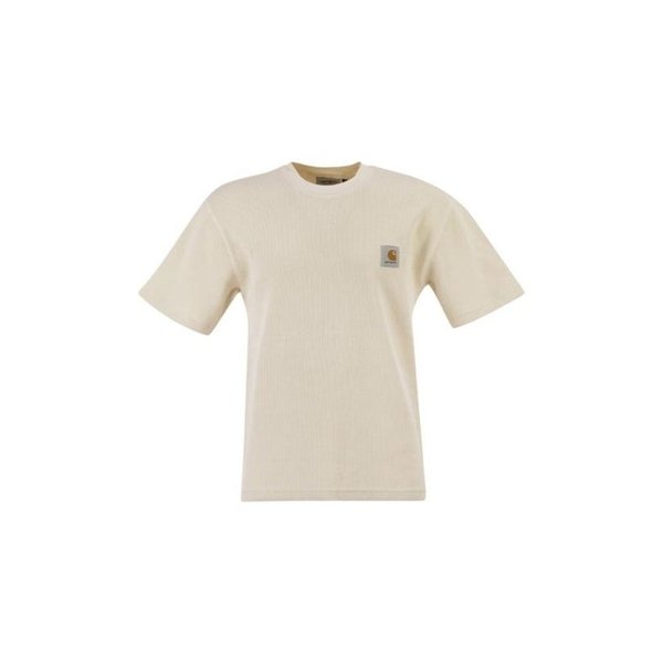 26SS 칼하트 WIP 숏슬리브 넬슨 와플 티셔츠 I036185 05GD NATURAL DOM