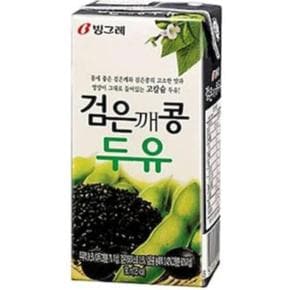 빙그레 검은깨콩 두유 190ml 24개