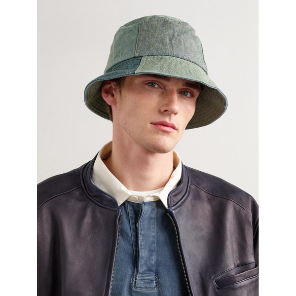 마나키 패치워크 데님 버킷햇 46376663162882411