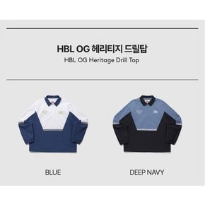 남녀공용 HBL OG 드릴탑 UP421CWTO6BLU