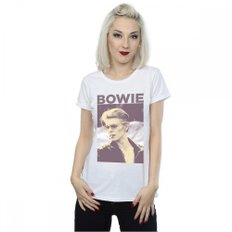 영국직구 데이비드보위  여성/숙녀 흡연 사진 코튼 티셔츠