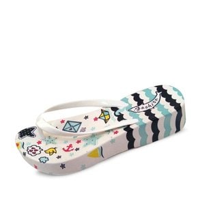 kami et muse Vacation printing wedge flip flop_KM17s346