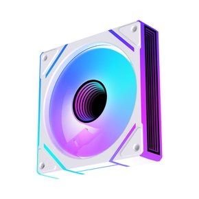 스톰 인피니티 프로 AUTO RGB 화이트 시스템 쿨러 케이스 120mm 쿨링팬