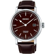 미국 세이코 시계 Seiko Presage Automatic 브라운 Dial Mens 워치 SPB115J1 1680059