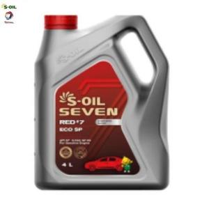 S-OIL RED ECO SP 가솔린엔진오일 7 7 10W-30 4L