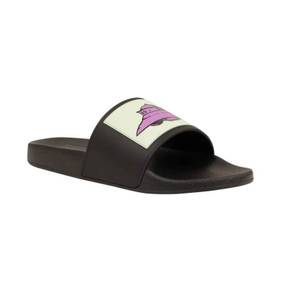 3921407 Valentino Black UFO Slides Slippers