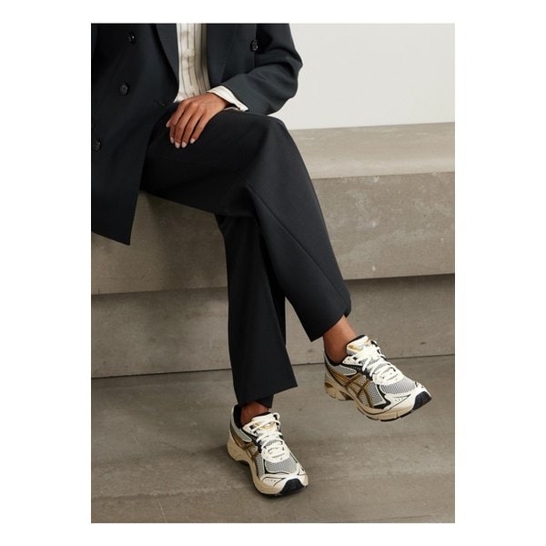 Gt-2160 메탈릭 메시 스니커즈 머쉬룸 46376663162861056