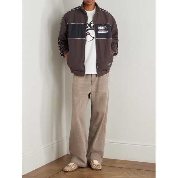 네이버후드 고스트 로고 프린트 코튼 저지 티셔츠 46376663162915486