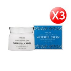  [시니케어] AHF 워터풀 크림 호호바 100g(blue)X3