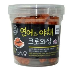 강아지간식 황태와야채 크로와상 300g 1P 애견 수제 (WA6BD0E)