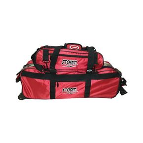 미국 스톰 볼링가방 Storm Tournament 3 Ball Deluxe Tote Roller Red/블랙 1355104