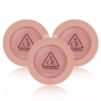  3CE 쓰리씨이 무드 레시피 페이스 블러쉬 ROSE BEIGE 로즈베이지 3개