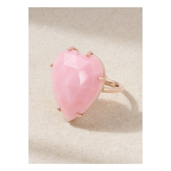아이린 뉴워스 러브 18k 로즈 골드 오팔 링 핑크 1647597358188016