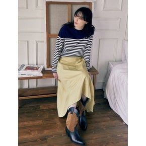 Flared Unbalance Cotton Skirt VC2312SK007M