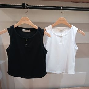 썸머 골지 버튼 나시 IDRN2660Z_P425150437