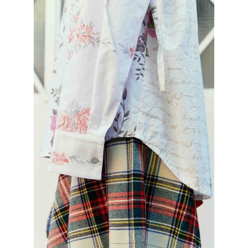 [해외배송] 23 F/W 레이브리뷰 ELI 플라워 셔츠 FW2311 WHITE/MULTI FLOWER B0110819645