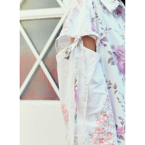 [해외배송] 23 F/W 레이브리뷰 ELI 플라워 셔츠 FW2311 WHITE/MULTI FLOWER B0110819645