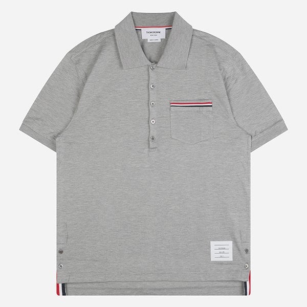 [시흥점] 5F MJP022A 01455 055 삼선 포켓 PK 셔츠 그레이