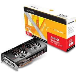 미국 사파이어 그래픽카드 Sapphire 113300220G Pulse AMD Radeon RX 7800 XT Gaming Graphics C