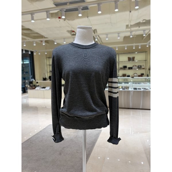 [부산점] 여성 사선 완장 메리노 울 니트 FKA280A-Y1014-035