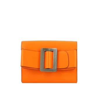 BOYY 보위 B Chain clutch Clutch Bags BUCKLE TRAVEL CASE B CHAINPUFFINS BILL Orange