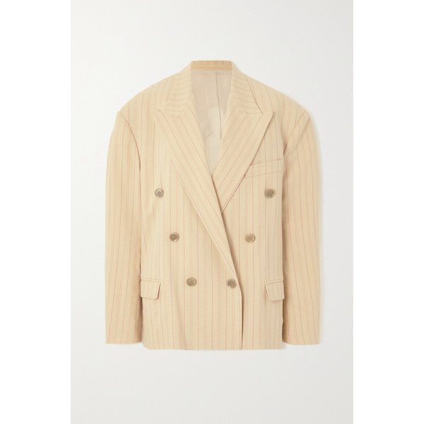 클레로 더블브레스트 스트라이프 크레이프 블레이저 1647597306438204