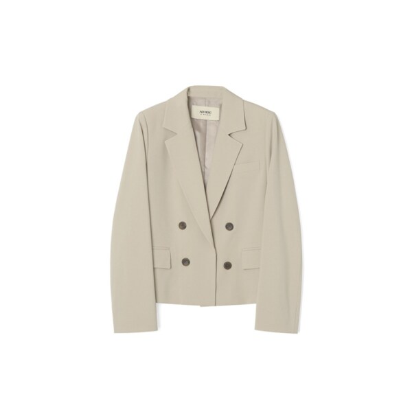 23 SS 여성 크롭 재킷 (BEIGE)