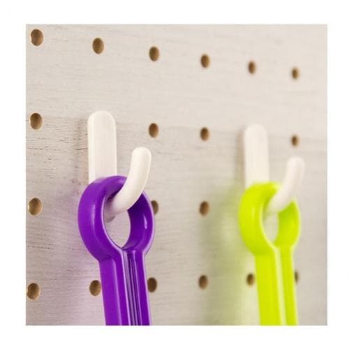 빈티지보드플라스틱후크흰색 31x41x10mm 4개입(1)