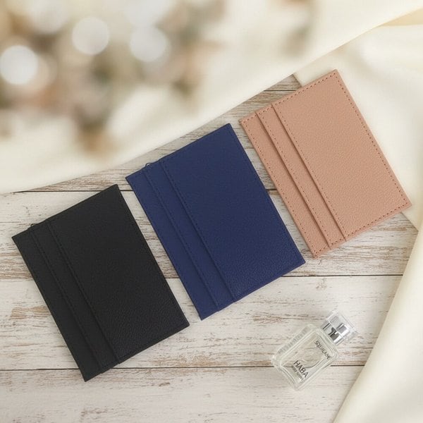 [옷자락] 남녀공용 사계절 실용 카드케이스 키홀더 세트