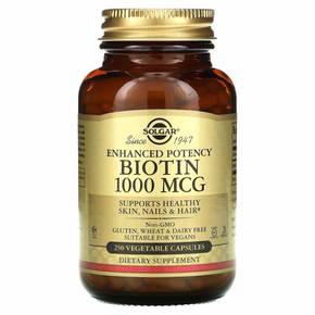 솔가 비오틴 Solgar Biotin 1000MCG 250베지캡슐