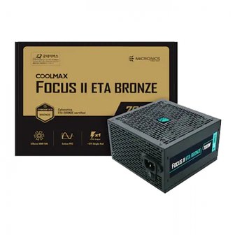 브라보세컨즈 마이크로닉스 COOLMAX FOCUS II 700W ETA BRONZE