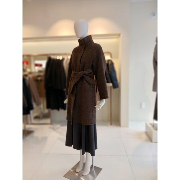 [여주점] 씨씨콜렉트 알파카하이넥하프코트 E254msg165