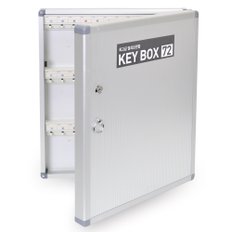 [현대오피스] 열쇠보관함 KEY BOX 120P 키보관함 키박스 열쇠함 벽걸이형 알루미늄