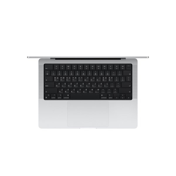 맥북프로 14 M4 (CPU 10코어/GPU 10코어) 16GB 512GB 실버 MW2W3KH/A