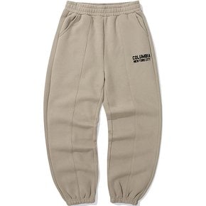 NY BLACKSERIES LOOSE-FIT FLEECE SWEATPANTS 네추럴베이지